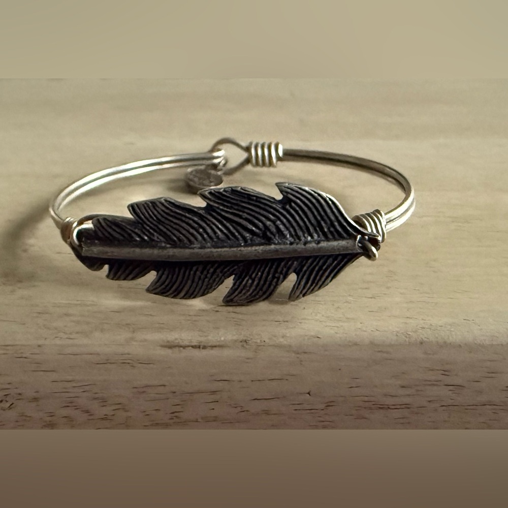 Luca + Danni Black Feather Bracelet